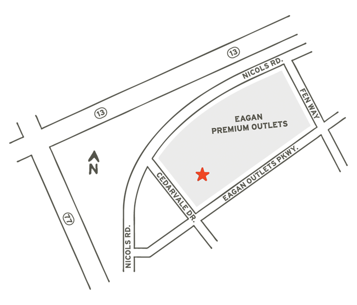 Eagan Premium OutletMap Location